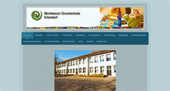 Desktop Screenshot of montessori-grundschule-eilendorf.de