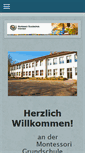 Mobile Screenshot of montessori-grundschule-eilendorf.de